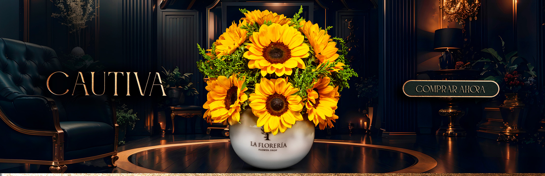 Ramo de girasoles cumpleaños